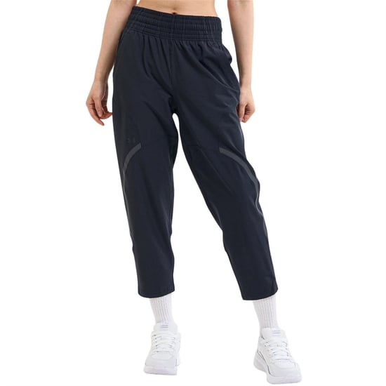 Women's Under Armour Armour Unstoppable Ankle Pant Tracksuit Bottom in Black - Image 5