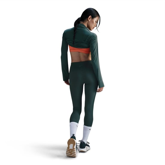 Women's Nike W Nk Df 1 Hr 7 in Vintage Green/B - Image 3