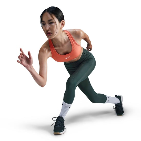Women's Nike W Nk Df 1 Hr 7 in Vintage Green/B - Image 4