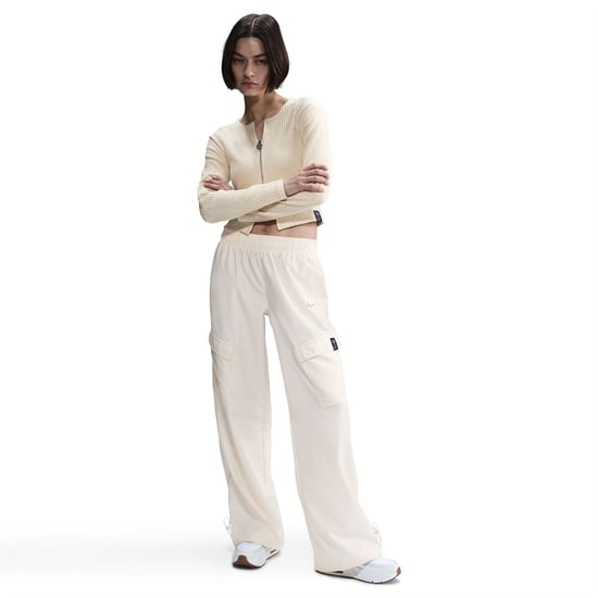 Women's Nike Fff W Nsw Trend in Pale Ivory/Pale - Image 3