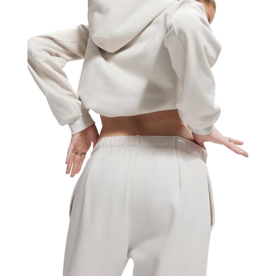 Women's Under Armour Icon Vida Fleece Tracksuit Bottoms in White - Image 5