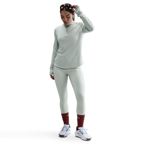 Women's Nike W Nk Trail Df H in Light Silver/Su - Image 3