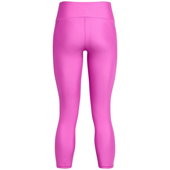 Women's Under Armour No Slip Waistband Ankle Leggings in Purple - Image 2