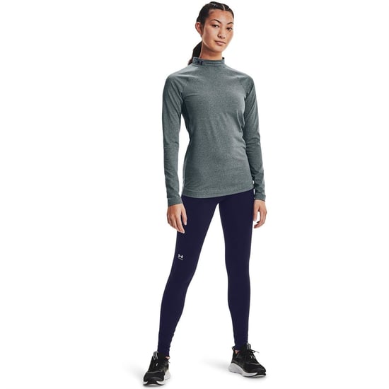 Women's Under Armour Armour Ua Cg Authentics Legging Baselayer in Blue - Image 6