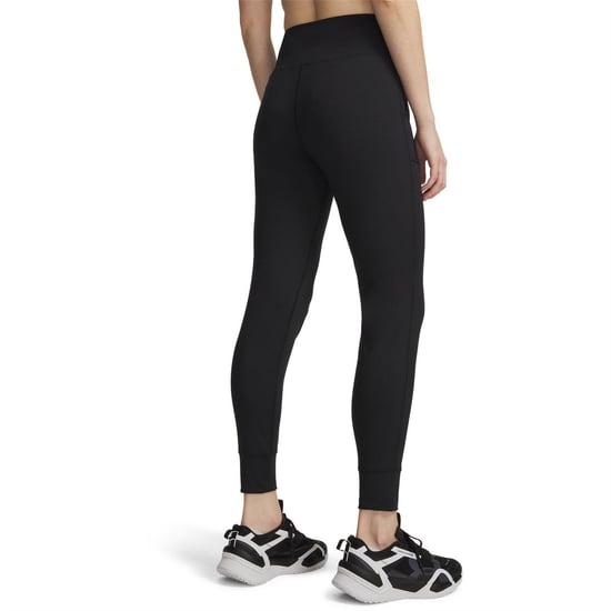 Women's Under Armour Armour Motion Jogger Tracksuit Bottom in Black - Image 4