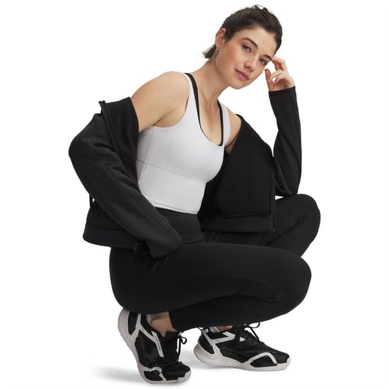 Women's Under Armour Armour Motion Jogger Tracksuit Bottom in Black - Image 5