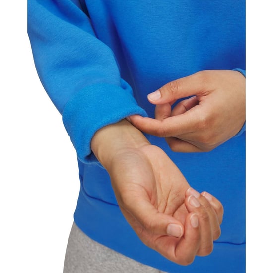 Women's Under Armour Icon Fleece Os Hoody in Blue - Image 3