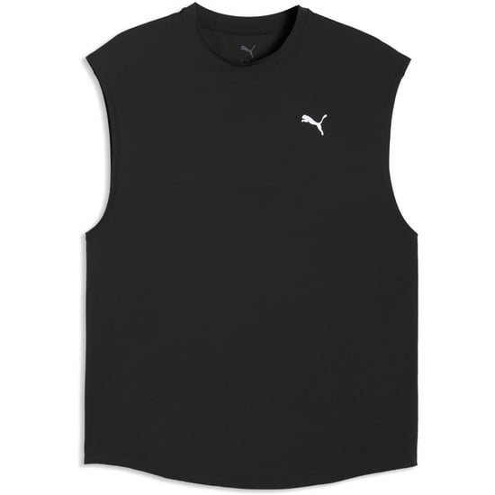 Men's Puma Run Coolcell Performance Gym Vest in Puma Black - Image 1