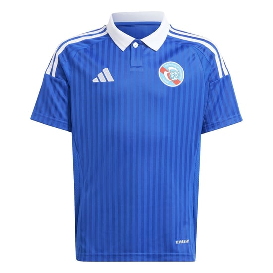 Boys adidas Strasbourg Home Shirt 2025 2026 Juniors in Team Royal Blue - Image 1