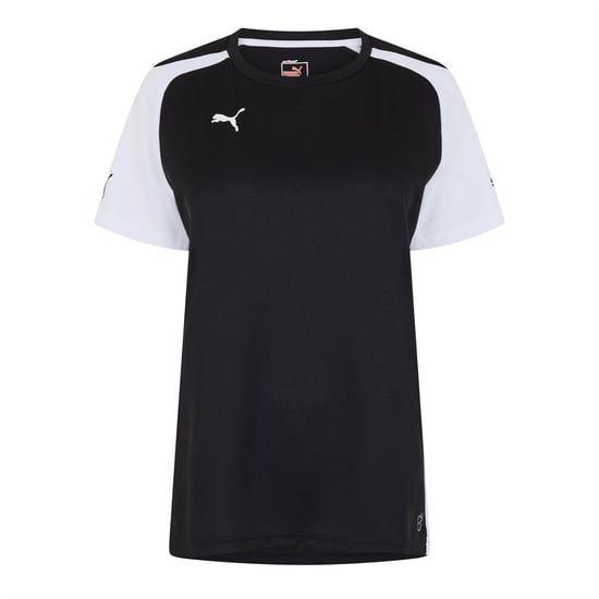 Women's Puma Statement Ss Tee Womens in Black - Image 1