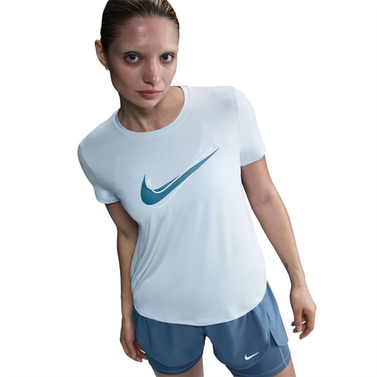 Women's Nike W Nk 1 Swsh Hbr in Blue Tint - Image 1