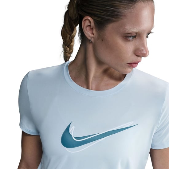 Women's Nike W Nk 1 Swsh Hbr in Blue Tint - Image 5