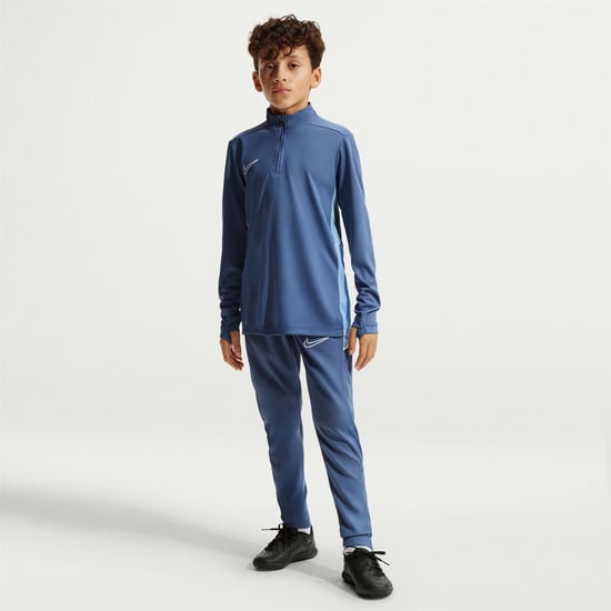 Boys Nike Drill Top Juniors in Diffused Blue - Image 4