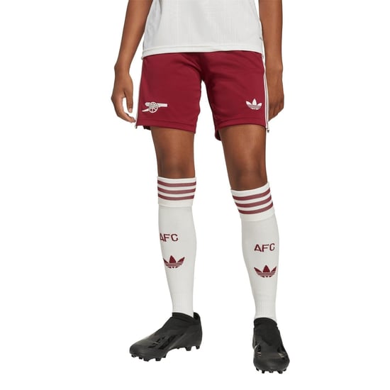 Boys adidas Third Shorts 2025 2026 Juniors in Red/White - Image 3