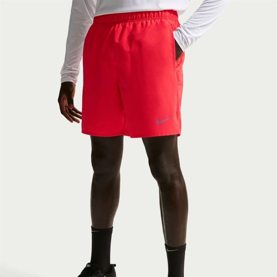 Men's Air Jordan Woven Tracksuit Shorts in Lt Crimson - Image 4