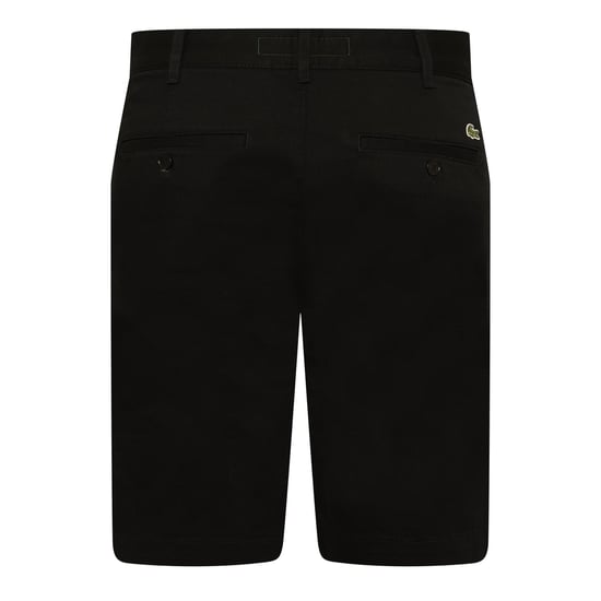 Men's Lacoste Chino Shorts in Black - Image 2