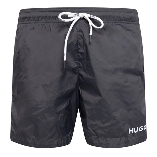 Men's Hugo Haiti Quick Drying Swim Shorts in Charcoal - Image 1