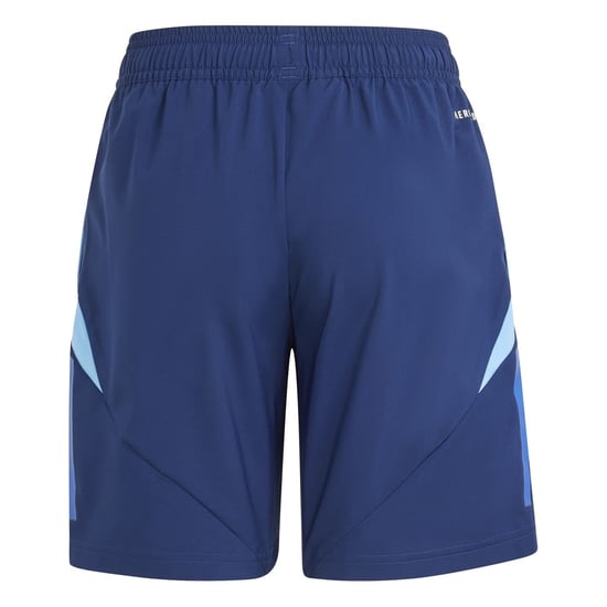 Boys adidas Tiro24 C Dtshoy Football Short Unisex Kids in Navy Blue - Image 2