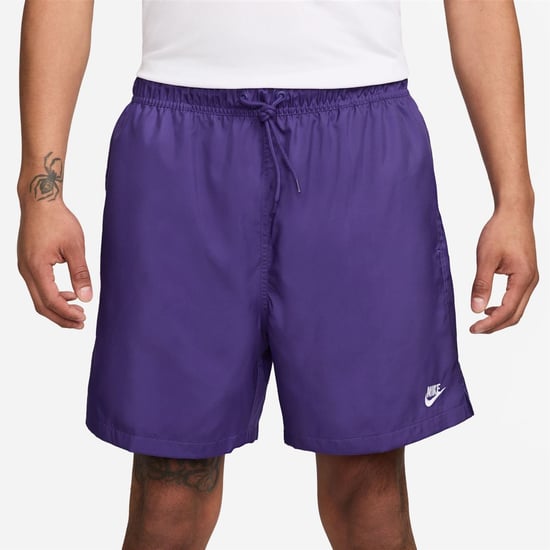 Men's Nike Club Flow Woven Tracksuit Shorts in Wild Grape - Image 1
