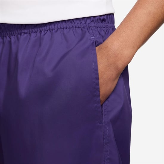 Men's Nike Club Flow Woven Tracksuit Shorts in Wild Grape - Image 4