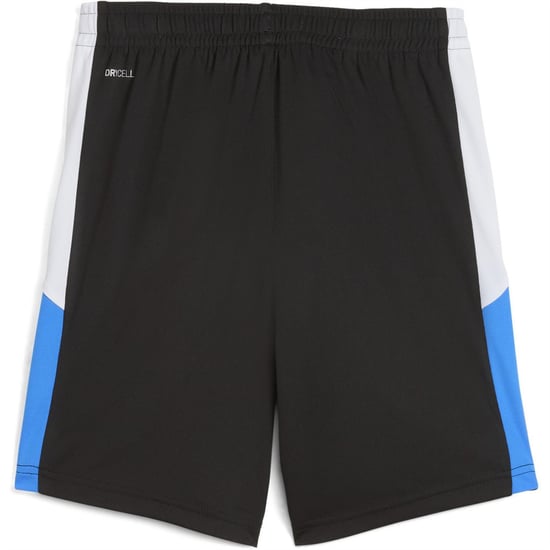 Boys Puma Individualliga Training Football Shorts in Blk-Wht-UltrBlu - Image 2