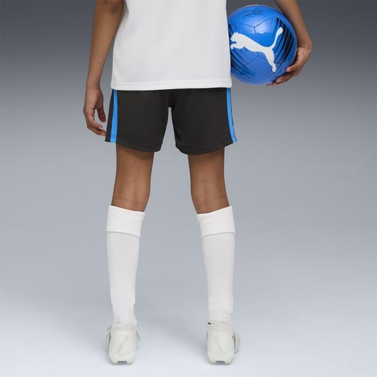 Boys Puma Individualliga Training Football Shorts in Blk-Wht-UltrBlu - Image 4