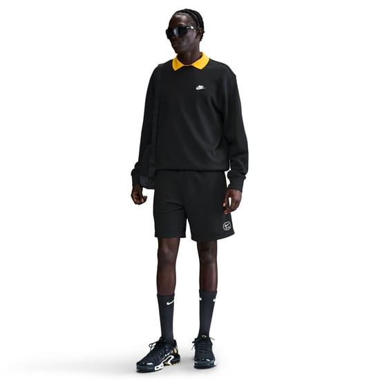 Men's Nike Nsw Sw Air Short Ft Jogger Mens in Black - Image 3