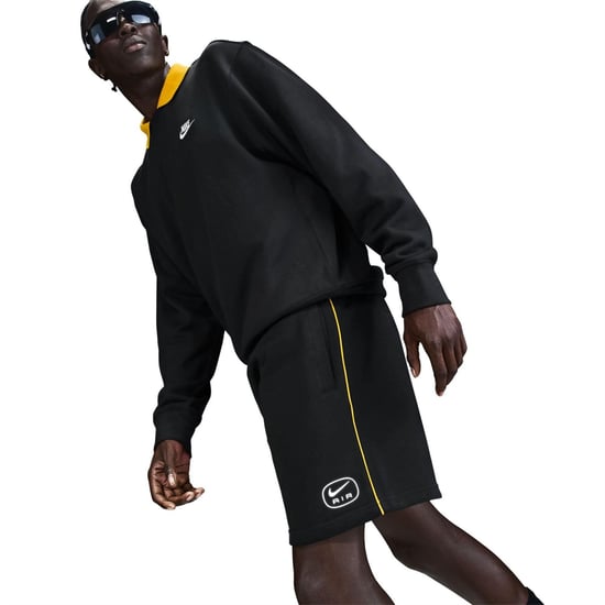 Men's Nike Nsw Sw Air Short Ft Jogger Mens in Black - Image 5