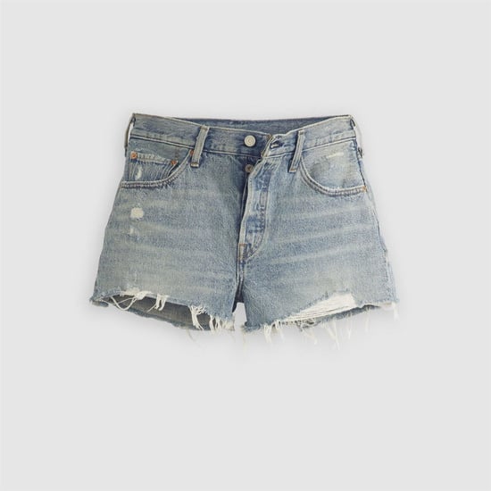 Women's Levis 501 Original Short Vague Finis in Vague Finish - Image 1