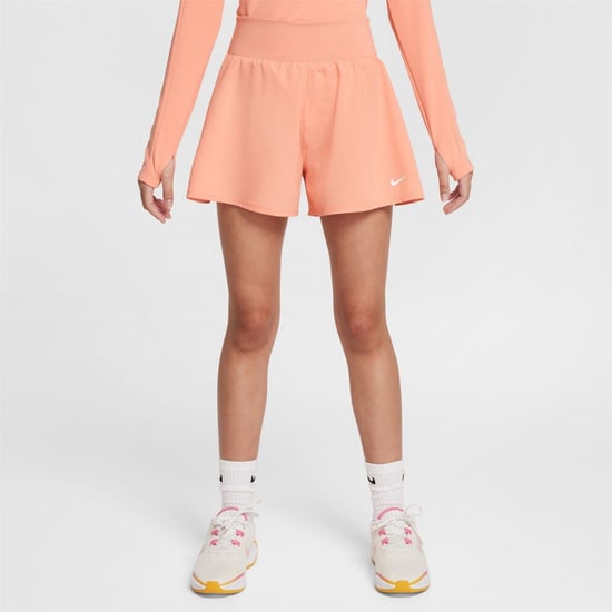 Girls Nike G Nk Df Sht W F in Apricot Agate/W - Image 3