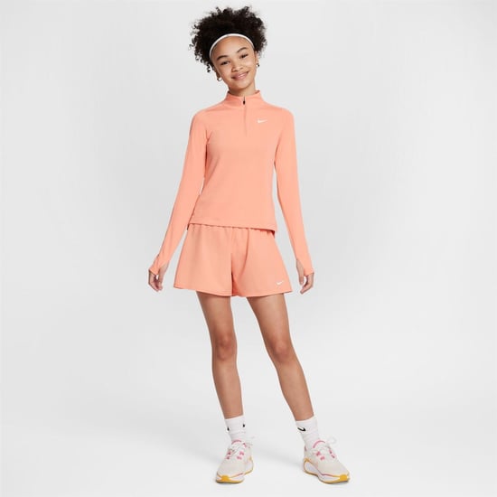 Girls Nike G Nk Df Sht W F in Apricot Agate/W - Image 6