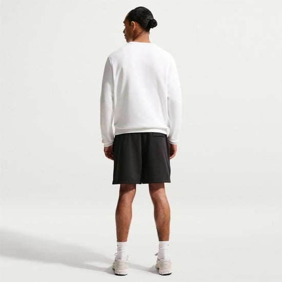 Men's Nike M NK Clb FLOW F in Black - Image 4