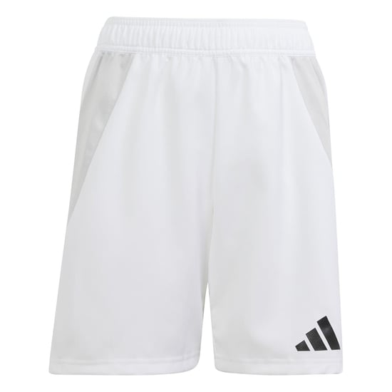 Boys adidas Tiro24 C M Shoy Football Short Boys in White - Image 1