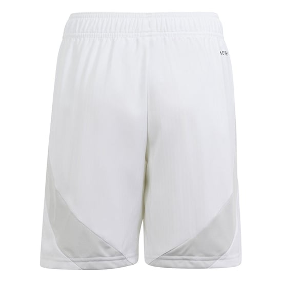 Boys adidas Tiro24 C M Shoy Football Short Boys in White - Image 2
