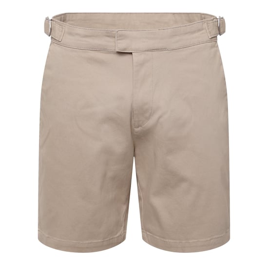Men's Duck and Cover Everett Chino Shorts in Stone - Image 1