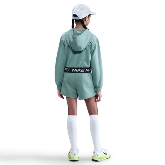 Girls Nike G Np Df Flc Sht in Cannon/Cannon/B - Image 4