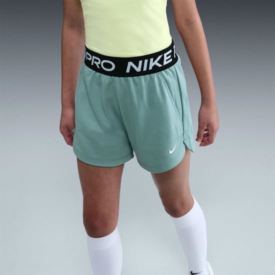 Girls Nike G Np Df Flc Sht in Cannon/Cannon/B - Image 6