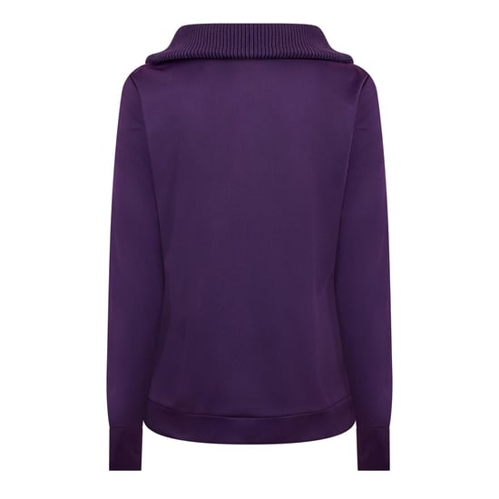 Women's Puma Fabric Track Jacket Womens in Purple - Image 2
