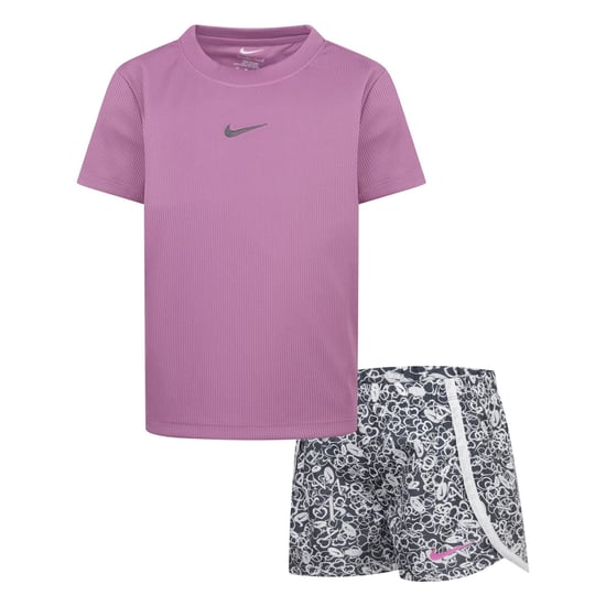 Girls Nike Game Swoosh Mat in Smoke Grey - Image 1
