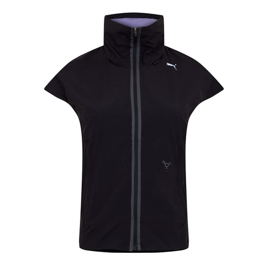 Women's Puma Jacket Womens in Black - Image 3