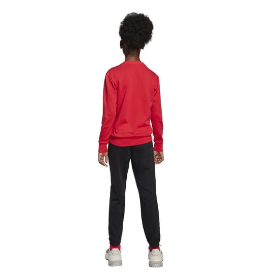 Boys adidas Juniors Essentials Joggers Set in pure ruby - Image 5