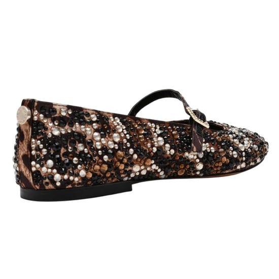 Steve Madden Womens/Ladies Brissa Leopard Print Ballet Flats (Leopard) - Image 2