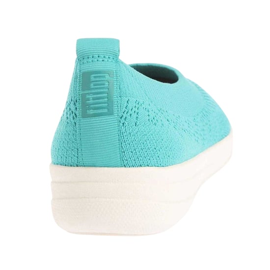 Fit Flop Dam Uberknit Ballettskor (Blå) - Image 2