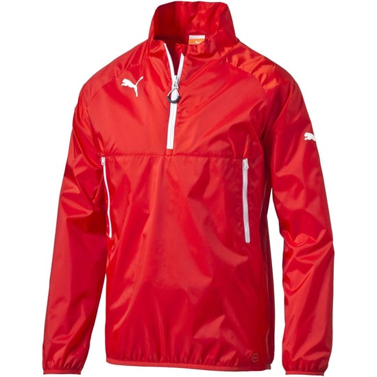 Boys Puma Windbreaker Juniors in Red - Image 1