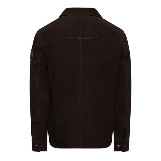 Men's Belstaff Continental Leather Jacket in Burnt Oak - Image 2