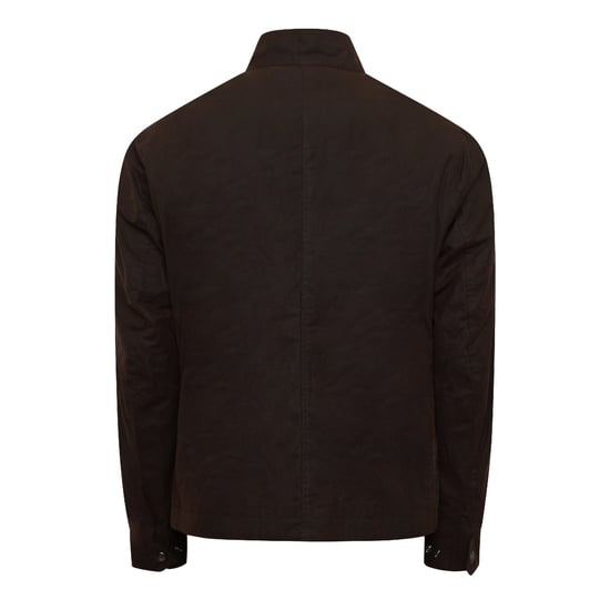 Men's Belstaff Beat Waxed Jacket in Dark Brown - Image 2