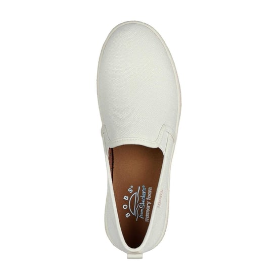 Skechers Dam Flexpadrill Kanvas Espadrillos (Off White) - Image 3