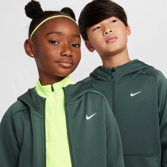 Boys Nike K Nk Tf Flc Hd Jn99 in Vintage Green/V - Image 3
