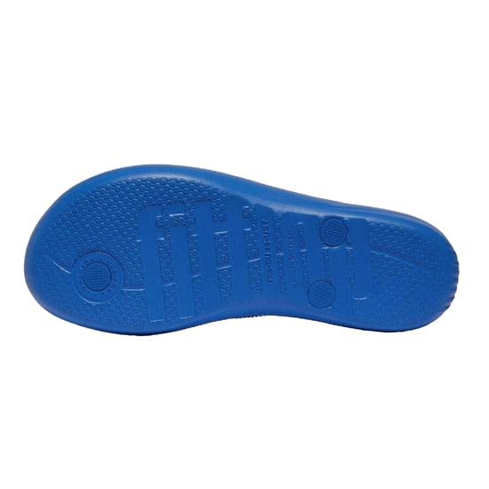 FitFlop Womens/Ladies Sparkle iQushion Flip Flops (Grey Blue) - Image 4