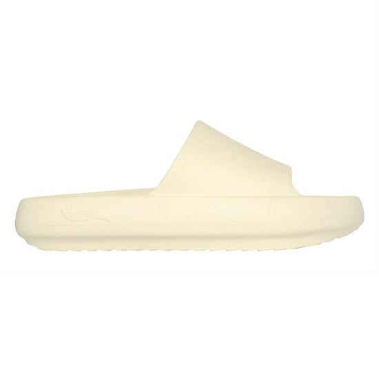 Skechers Dams Enkelt Rem Ark Stöds Platta Sliders (Kräm) - Image 3